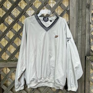 Vintage Purdue University Ashworth Windbreaker Jacket  size XL